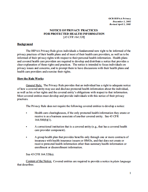 Hipaa Notice Of Privacy Practices Pdf Us Xpress